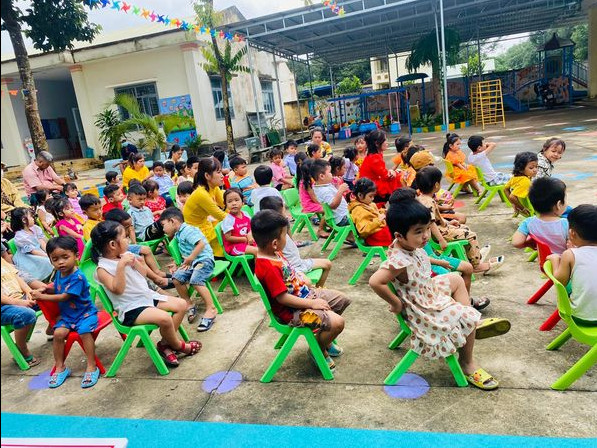 Nhân Kiệt đồng hành cùng các bé đến trường 2022 tại Chơn Thành, Bình Phước